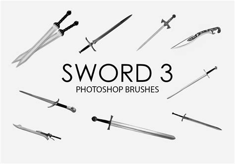 Sword Slash Free Brushes - (55 Free Downloads)