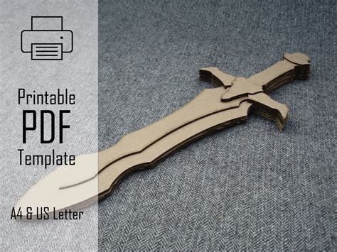 Sword Template - Etsy