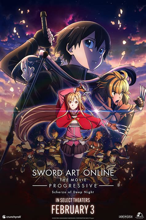 Erlebe Sword Art Online the Movie -Progressive- Aria of a Starless Night (OmU + dt. Synchro) am 27. Juni 2023 im Kino!Sword Art Online the Movie -Progressive.... 