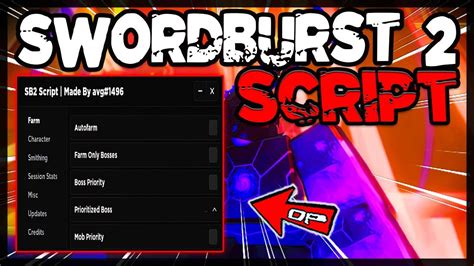 Swordburst 2 duplication script.  Swordburst 2 Utility Script.  How far ...