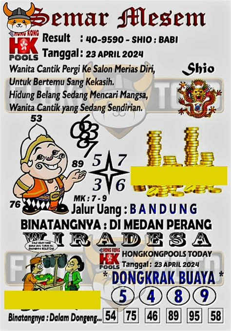 Syair hk 23 april 2024 janda togel. Bonus 100 bebas.