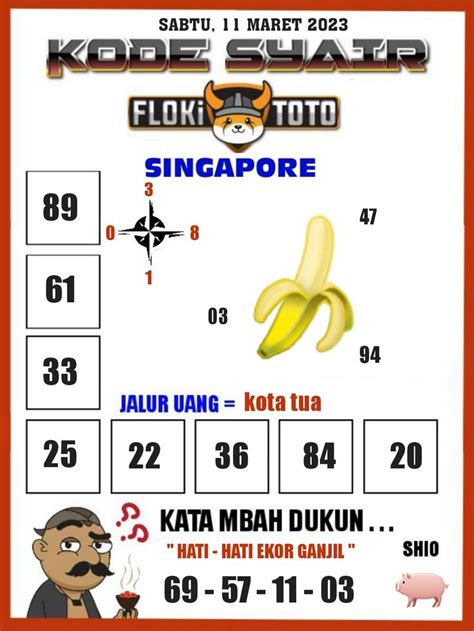 Syair sgp 21 maret 2023. No togel 4 angka.