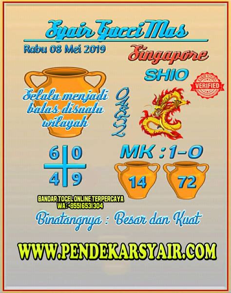 Syair togel singapore minggu 13 mei 2018. Hari ini 28 03 2022.