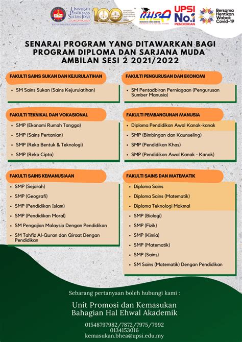 Syarat Kemasukan UPSI Lepasan STPM Ijazah Sarjana Muda