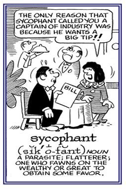 Sycophant - Etymology