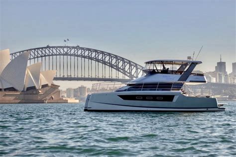 Sydney Seabird Luxury Catamaran Boat Hire - Sydney Yacht Club