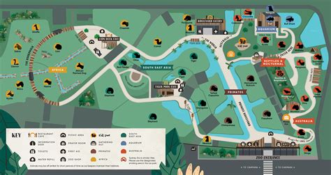 Sydney Zoo - Zoo Map