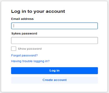 Welcome to Sykes Enterprises Single Sign-On. Sign in with your organizational account. Sign in. Sign in using an X.509 certificate.