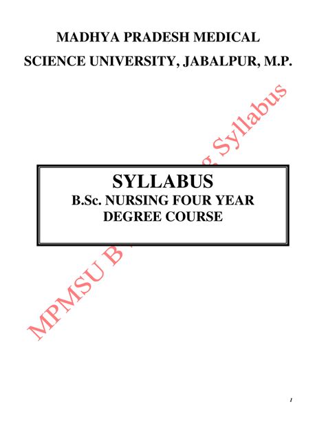 Syllabus B Medical