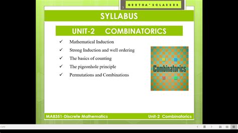 Syllabus for Discrete Mathematics GC2 YouTube