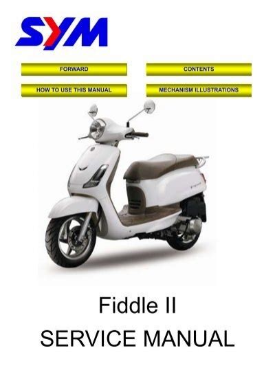 Sym fiddle 50cc service manual information. - Service manual nissan gl 1200 generator.