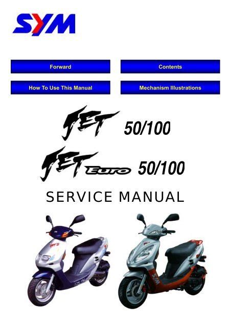 Sym jet euro 50 100 service reparatur werkstatthandbuch. - Samsung rsj1kers service manual repair guide.