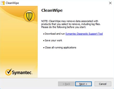 Symantec Cleanwipe Removal Tool 14.3.558 Download TechSpot