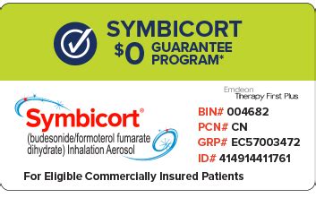 Symbicort savings card. For the first 13 prescriptions filled, patients may pay as little as $0 per 28-day supply (1 box) of Wegovy ® *. *As of January 2, 2024, pay as little as $0 for up to thirteen (13) 28-day fills (1 box) of Wegovy ®, subject to a maximum savings of $225 per 28-day supply (1 box) for up to 13 fills for commercially insured patients with Wegovy ... 