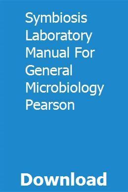 Symbiosis laboratory manual for general microbiology. - The buried treasures of childhood a guide to intuitive parenting.