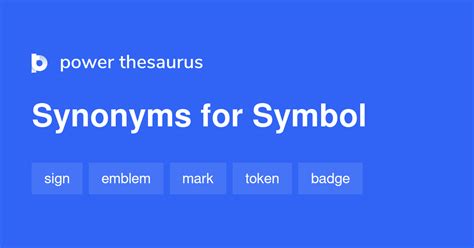 Symbol synonym