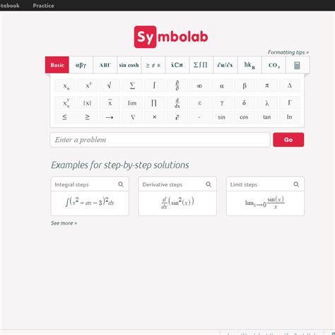 Need a digital notebook to keep track of your math problems and notes to help you study? Try Symbolab's Notebook. You can save any problem and graph, tag and filter, add notes, and share with your friends. Register now. Notebook …. 