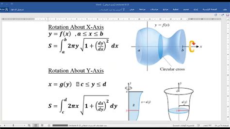 Symbolab surface area of revolution. Section 9.5 : Surface Area with Parametric Equations. In this final section of looking at calculus applications with parametric equations we will take a look at determining the surface area of a region obtained by rotating a parametric curve about the x x or y y -axis. We will rotate the parametric curve given by, x = f (t) y =g(t) α ≤ t ≤ ... 