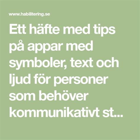 Symboler text