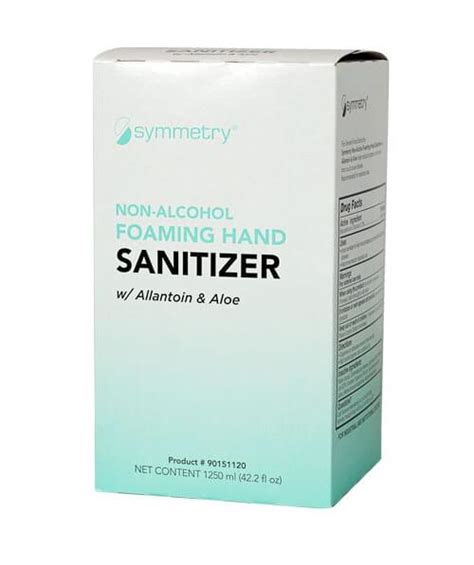 Symmetry Non-Alcohol Foaming Hand Sanitiser, 6 x 1250ml Foam …