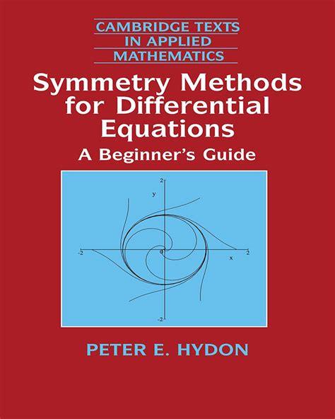 Symmetry methods for differential equations a beginner apos s guide. - 2006 acura tl air deflector manual.