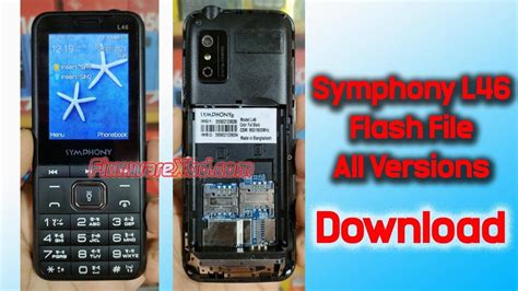 Symphony ATOM II Flash File HW4 V17 -V16 HW3 ALL Version