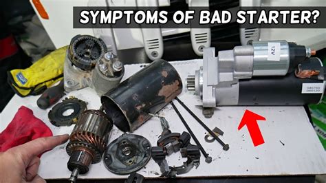 Symptoms of a bad starter. The most common symptoms of a bad starting relay are that your car does not start or has intermittent starting problems. In some cases, your starter motor may … 