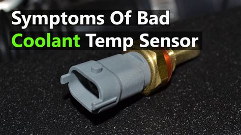 Symptoms of a faulty Engine Coolant Temperature Sensor