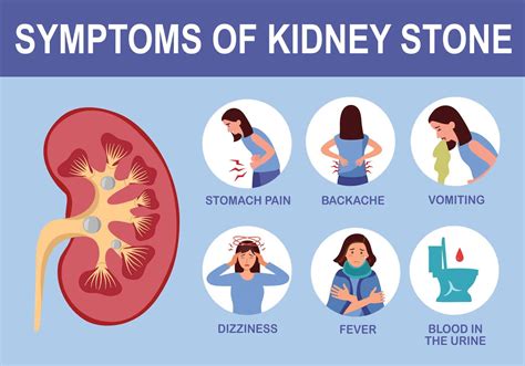 Symptoms when kidney stone is in bladder