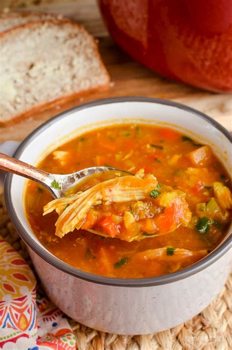 Syn Free Chicken and Vegetable Soup Slimming World Recipes