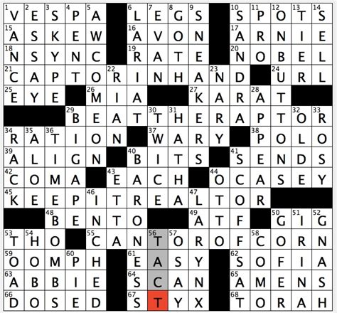 Synagogue singers crossword clue. The Crossword Solver found 30 answers to "cabinets in synagogues", 4 letters crossword clue. The Crossword Solver finds answers to classic crosswords and cryptic crossword puzzles. Enter the length or pattern for better results. Click the answer to find similar crossword clues . Enter a Crossword Clue. 