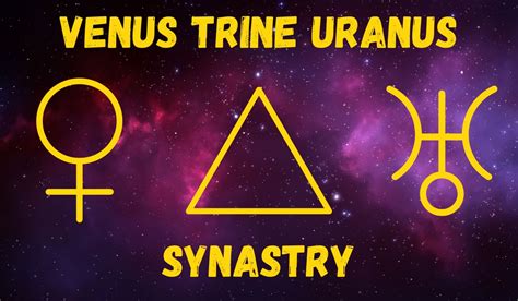 Nov 7, 2023 · The Venus Trine Ascendant aspect in synastry signifies a strong mutual attraction and harmony between partners. Venus, the planet of love, beauty, and pleasure, when in trine (a favorable aspect) with the Ascendant (the point that signifies the self in astrology), indicates a deep, natural understanding and appreciation for each other. . 