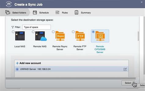 Sync 3 jobs. Open HBS 3. Go to Sync. Click Create, and then click Two-way Sync Job. The Create a Sync Job window opens. Select a storage space. For more information, see Storage spaces. Click Select. Optional: Specify the job identification information. Field. 