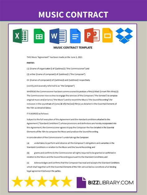 Sync License Agreement Template Word Example NUcampus