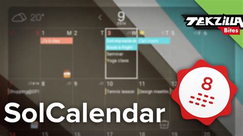 Sync Multiple Calendars, Create ToDo Lists, and WIDGETS WIDGETS WIDGETS