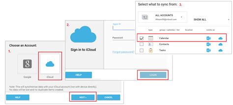 Sync Outlook Calendar with iCloud and iPhone using Free Sync2 Cloud