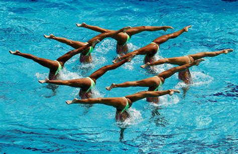Synchronized swimming. World Class Artistic Swimming Santa Clara Artistic Swimming What is Artistic Swimming? Artistic Swimming formally known as Synchronized Swimming is an Olympic sport that combines dance, gymnastics, and swimming. Together in teams, duets, or solos, athletes perform choreographed routines set to music that demonstrate their … 