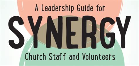 Synergy a leadership guide for church staff and volunteers. - 2001 mercury 150 efi service manual.