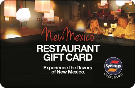 You don´t have your Synergy Gift Card yet??? The Synergy Gift Card is accepted at over 100 restaurants in Temecula, Arizona, New Mexico, and Colorado Springs. Costco members purchase two $50.00....