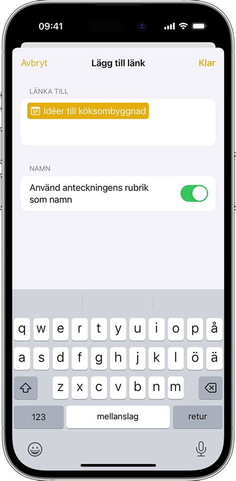 Synka anteckningar iphone