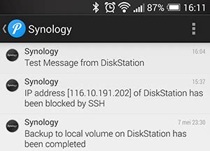 Synology Pushover notifications : synology - Reddit