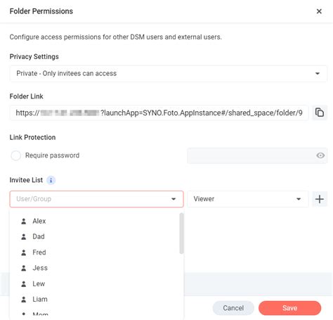 Synology folder permissions not working.  Please login as admin account, conf...