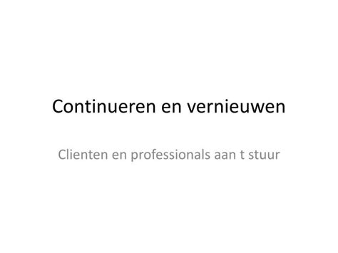 Synoniem continueren