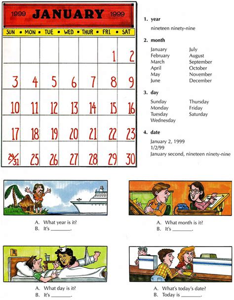Synonyms Calendar