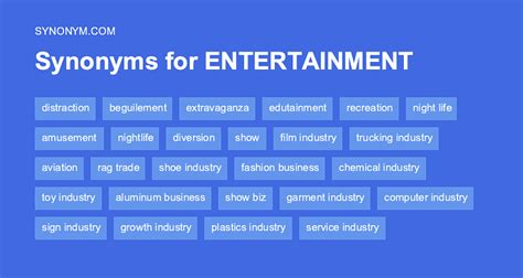 Synonyms for entertainment. Things To Know About Synonyms for entertainment. 
