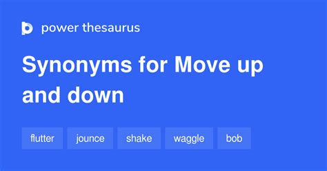 Synonyms for move up. Things To Know About Synonyms for move up. 
