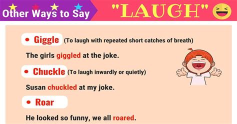 Synonyms of laugh one