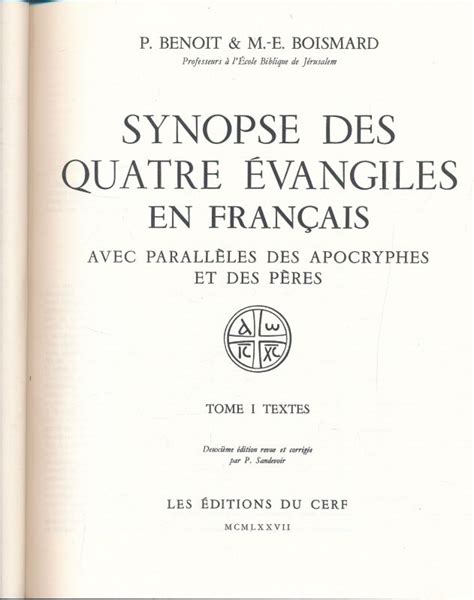 Synopse des quatre évangiles français avec parallèles des apocryphes et des pères. - Lg e2351vr monitor service manual download.