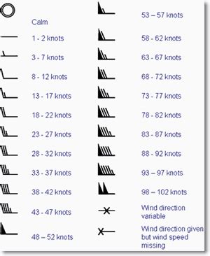 Synoptic chart wind direction.  23 would indicate 23 degrees Celsius.  In terms of t...