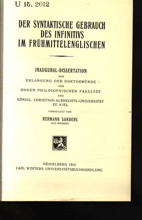 Syntaktische gebrauch des numerus im frühmittelenglischen. - Backwards and forwards a technical manual for reading plays.